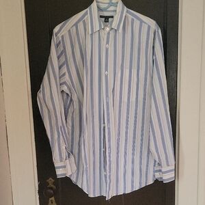 BANANA REPUBLIC Men's  Striped Shirt Size M